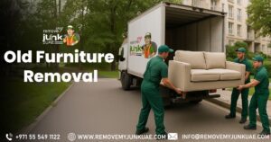 old furniture removal in the UAE are helping
